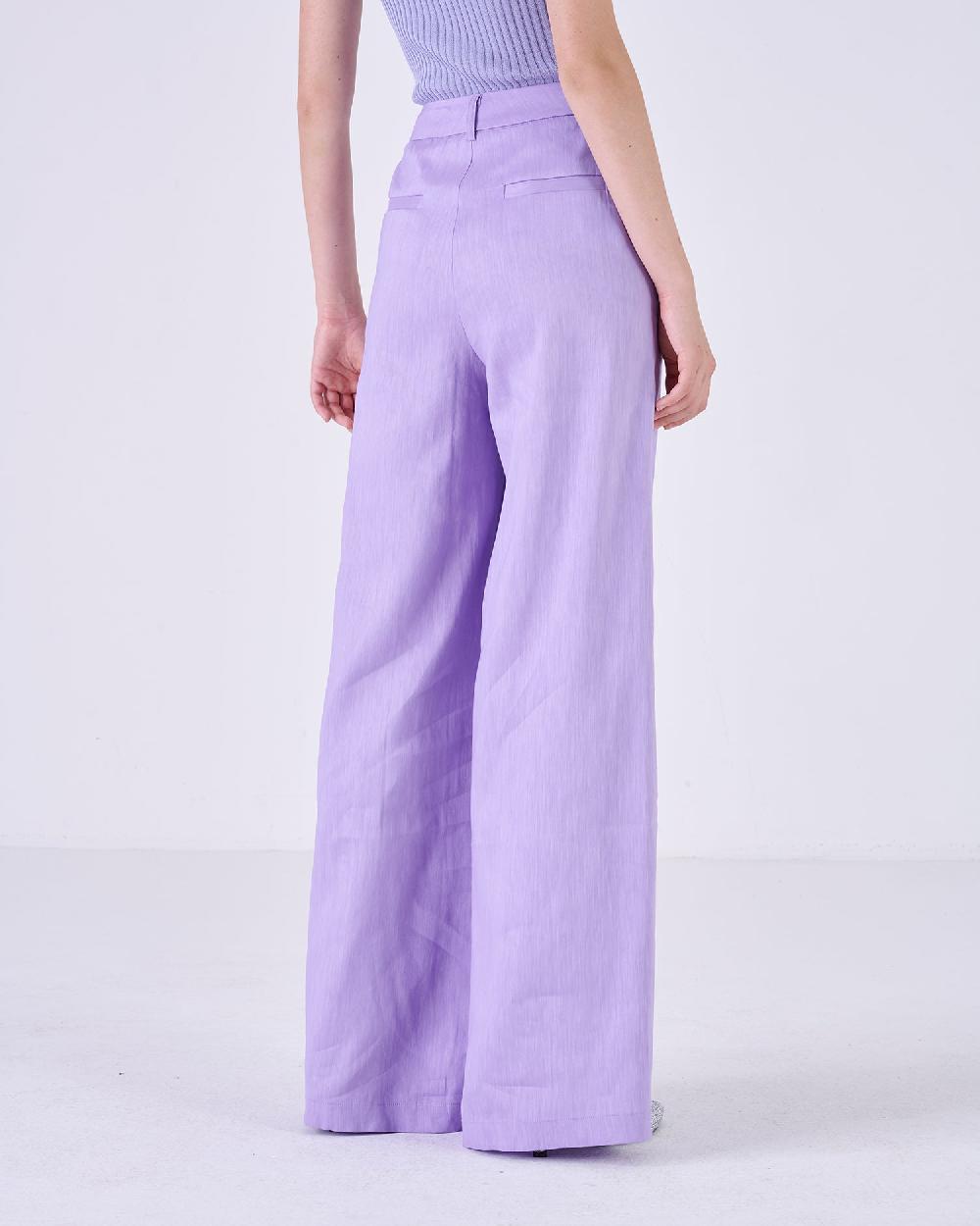 Silvian Heach Pantaloni ampi con cintura e passanti Italia