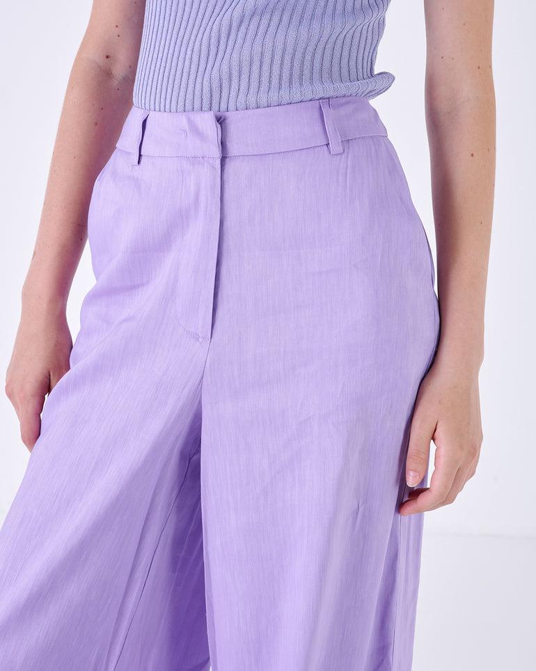Silvian Heach Pantaloni ampi con cintura e passanti Italia
