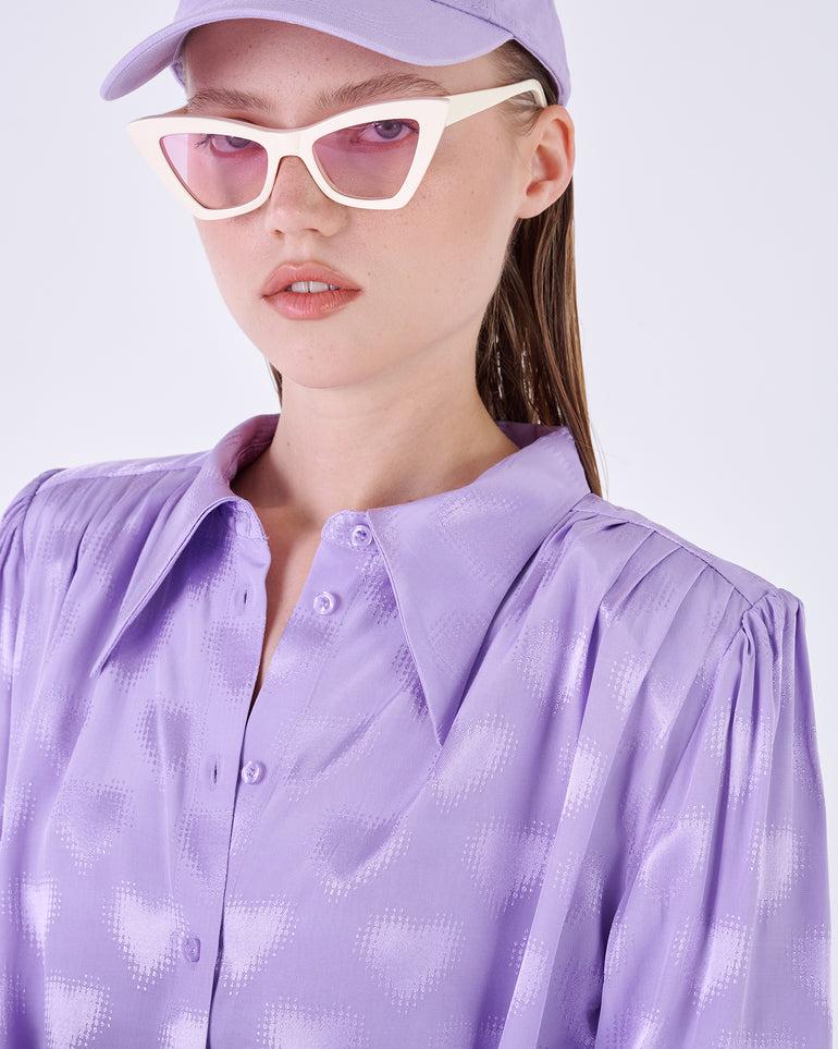 Silvian Heach Blusa con spalline arricciate 2025