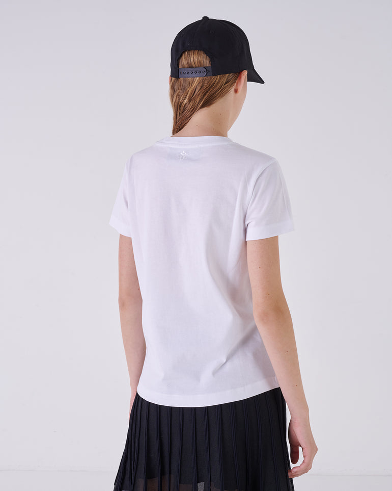 Silvian Heach T-shirt con stampa a cuore Prezzo Ridotto