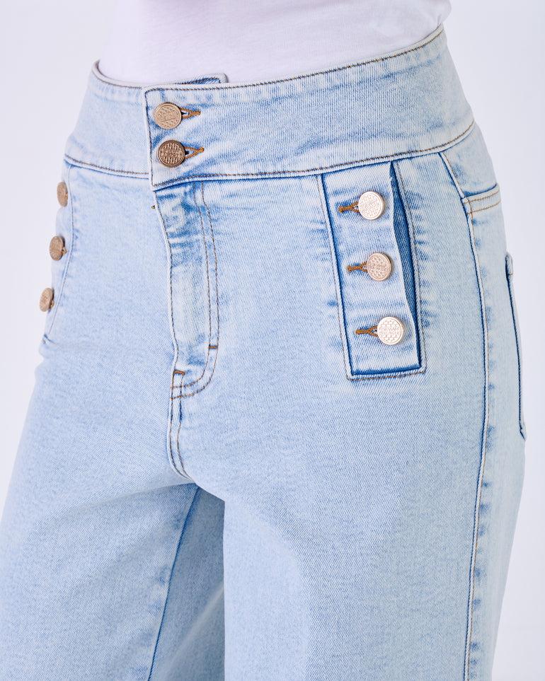 Silvian Heach Jeans con bottoni decorativi Online