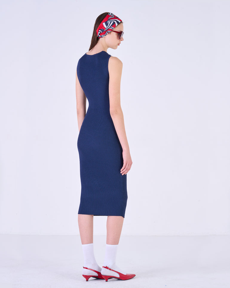 Silvian Heach Abito midi con incrocio Outlet