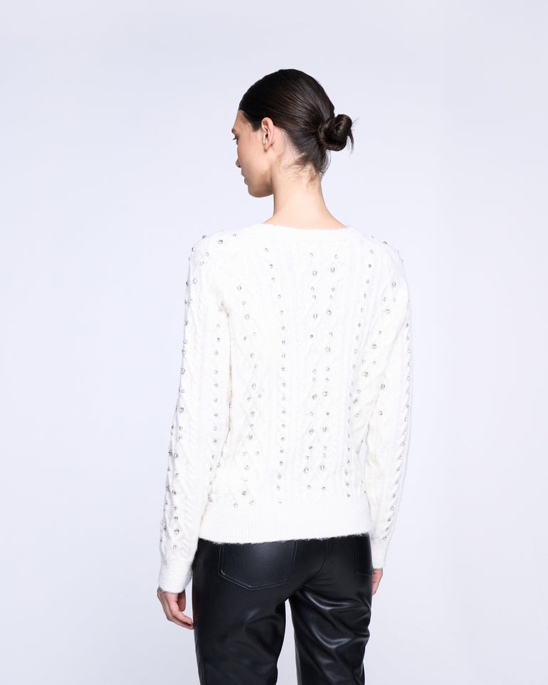 Silvian Heach Maglione con strass Acquista Ora
