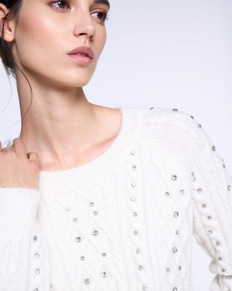 Silvian Heach Maglione con strass Acquista Ora