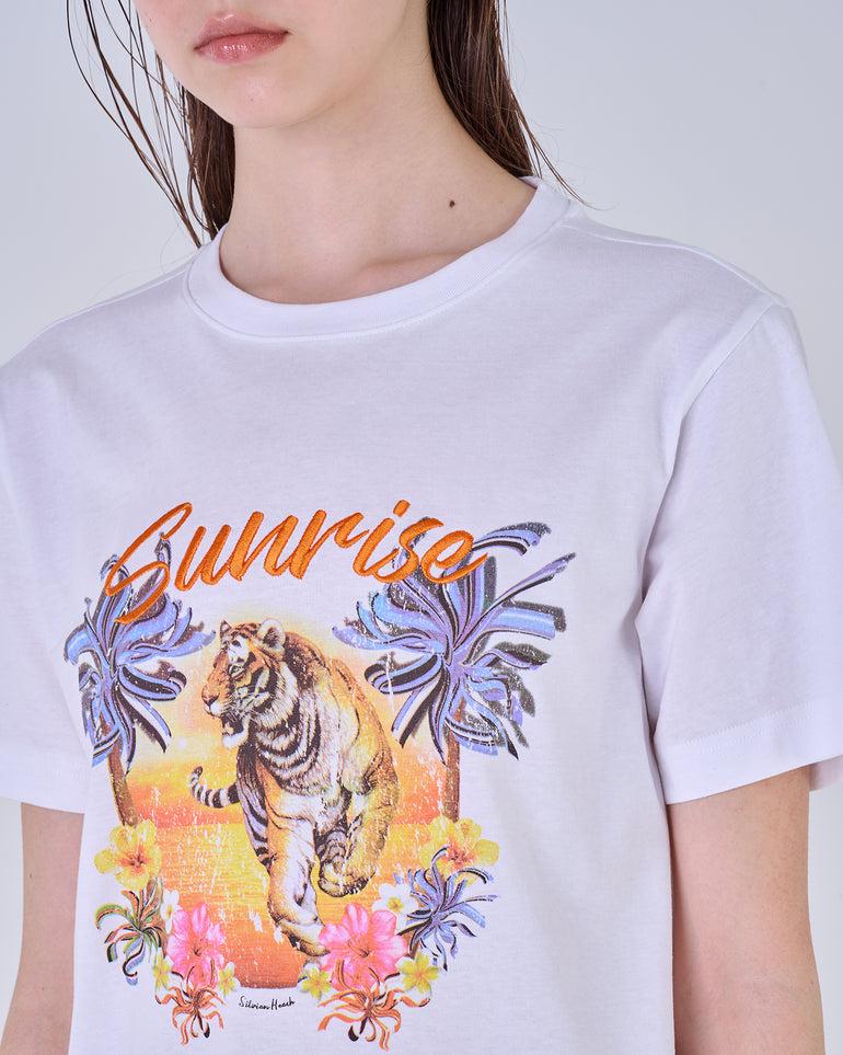 Silvian Heach T-shirt con stampa Consegna Veloce