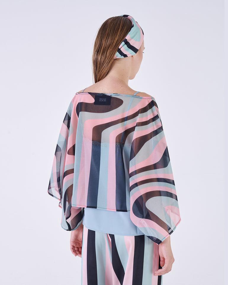 Silvian Heach Blusa semitrasparente multicolor Nuovi prodotti