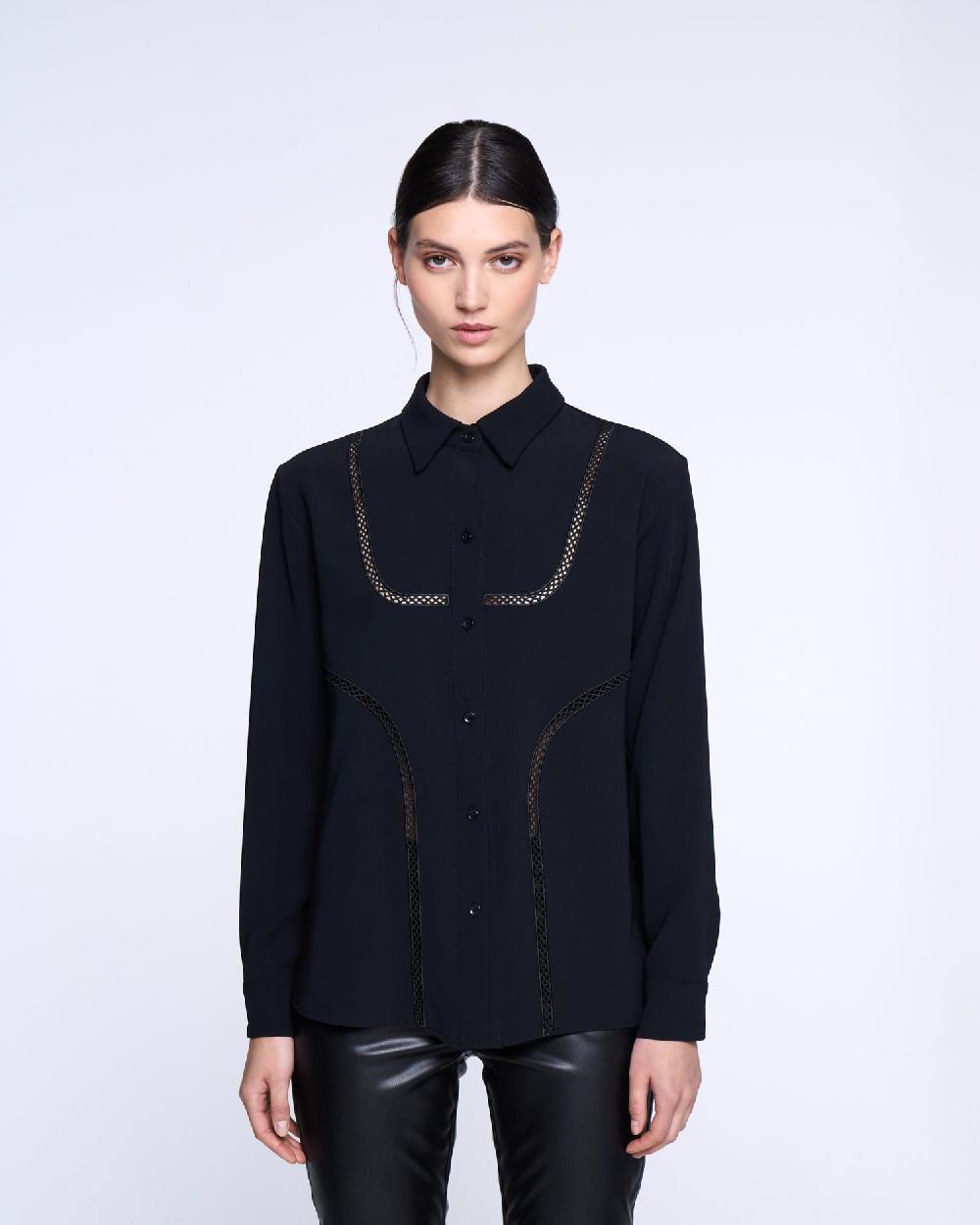 Silvian Heach Camicia con dettagli traforati Vendite Flash