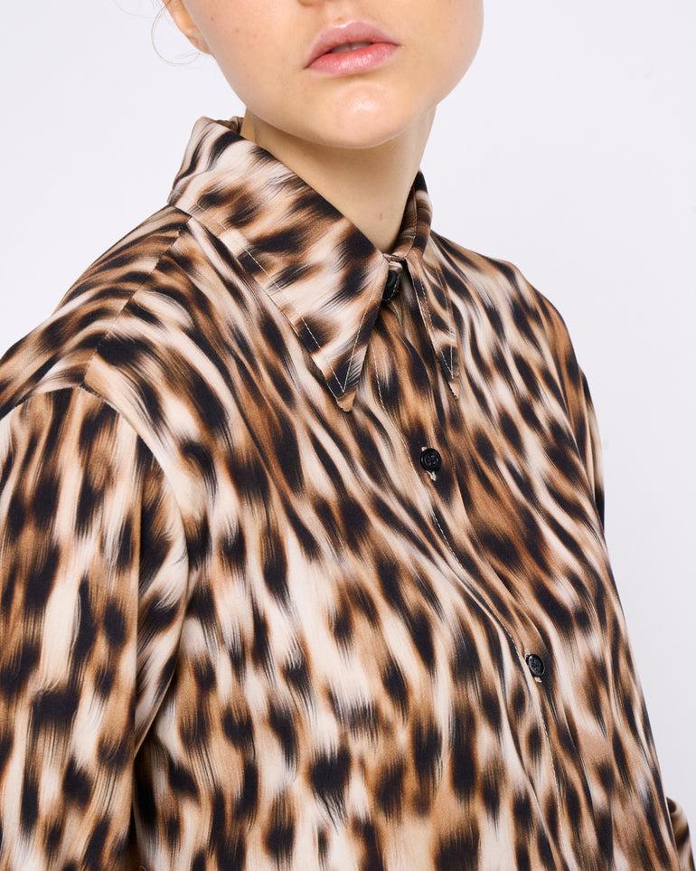 Silvian Heach Camicia leopardata Presa