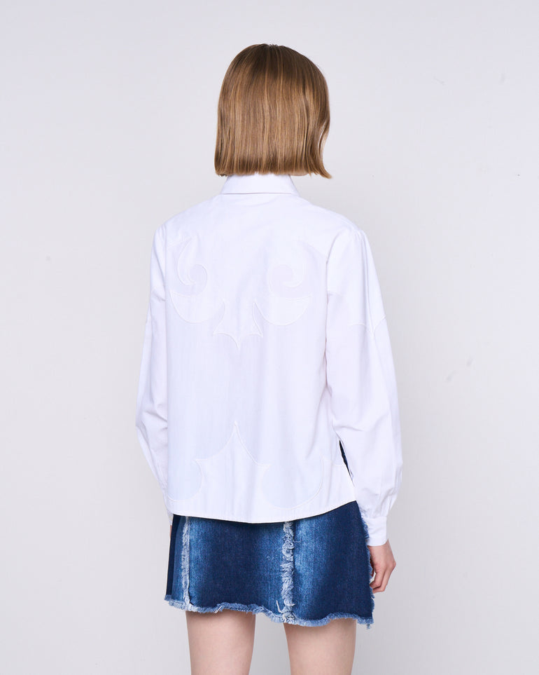 Silvian Heach Camicia con ricami In Vendita