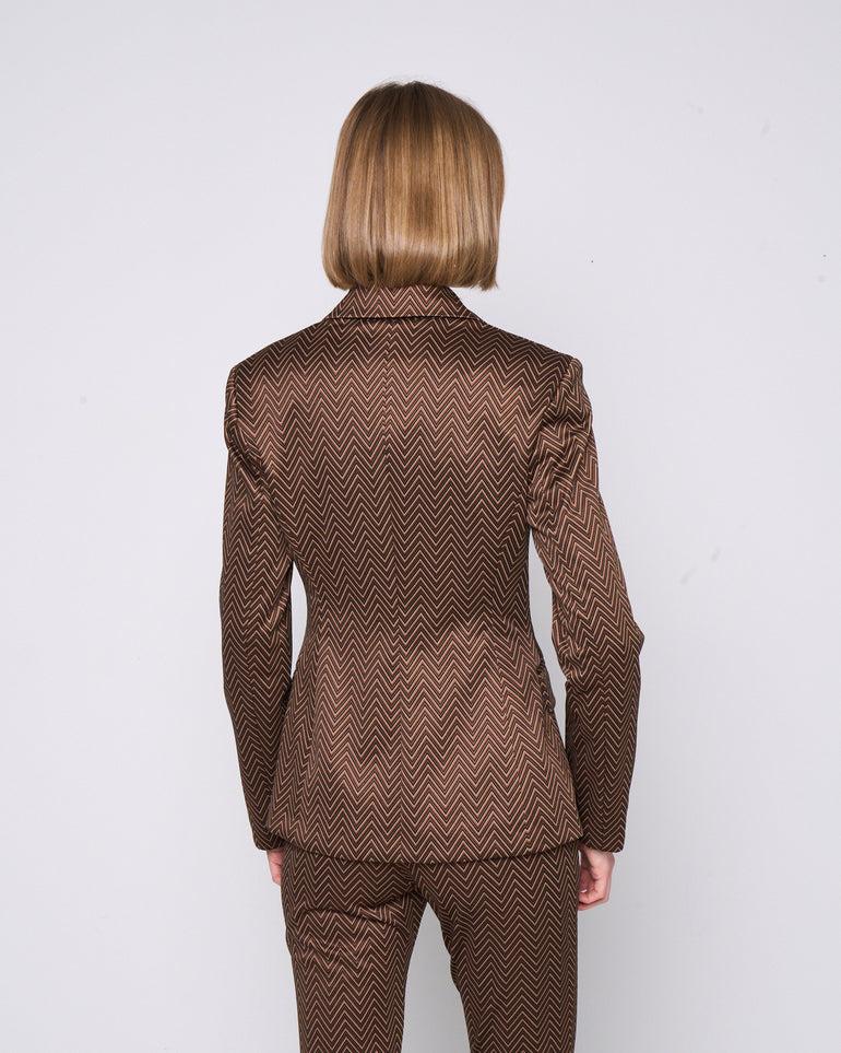 Silvian Heach Blazer monopetto a fantasia Vendita Calda