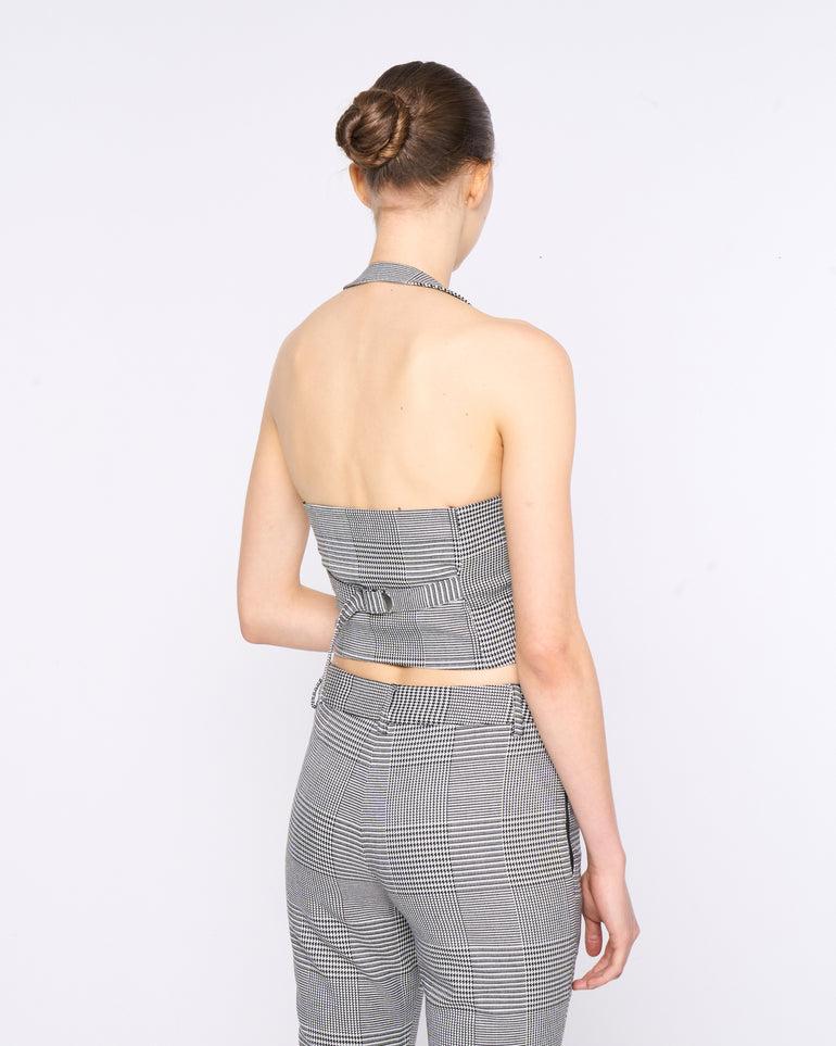 Silvian Heach Gilet a quadri Vendite Flash