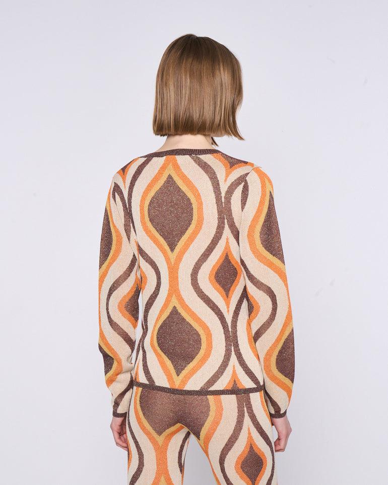 Silvian Heach Maglia a fantasia il lurex Moda