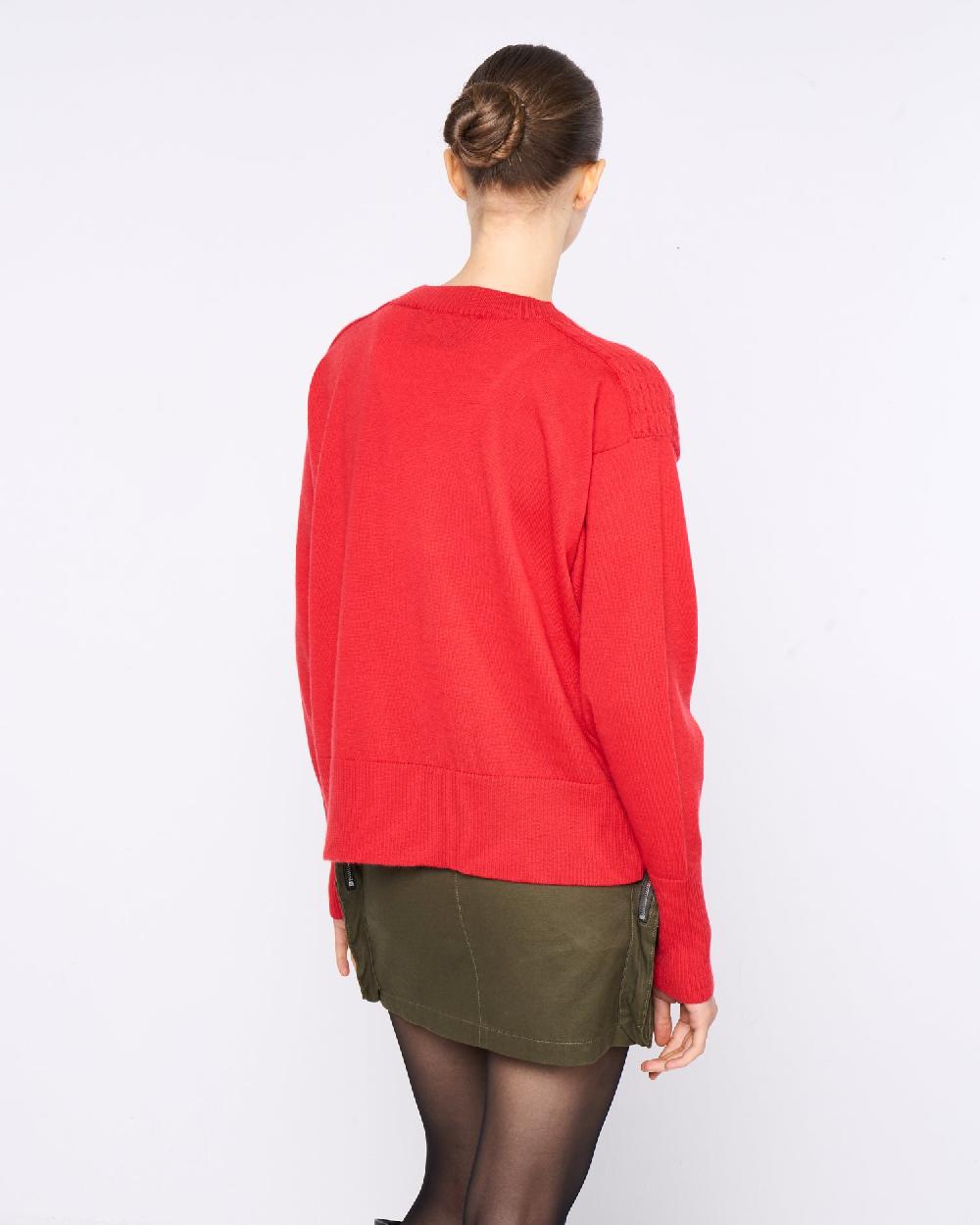 Silvian Heach Maglia con profondo scollo a V Presa