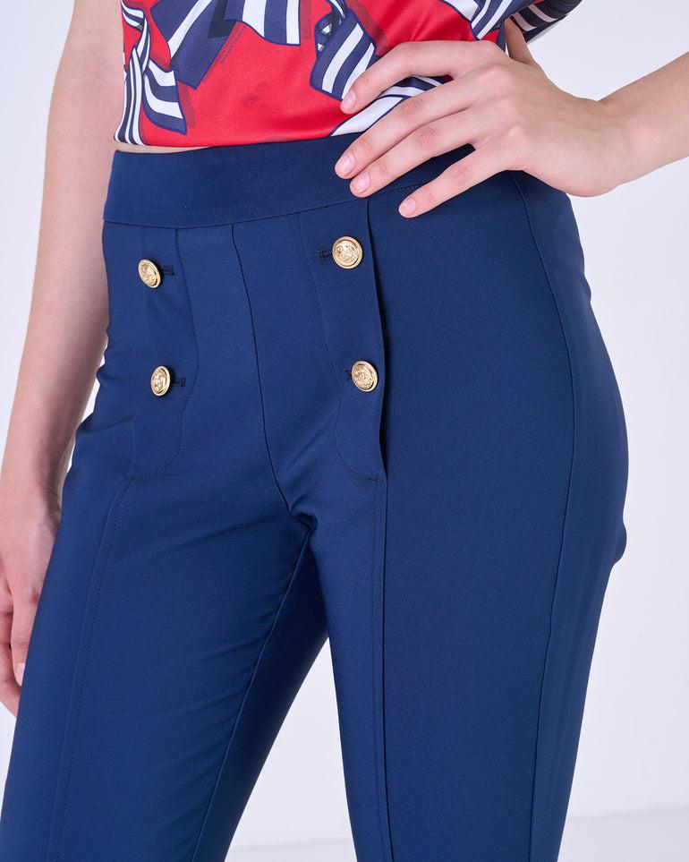 Silvian Heach Pantaloni a vita alta Spedizione Gratuita