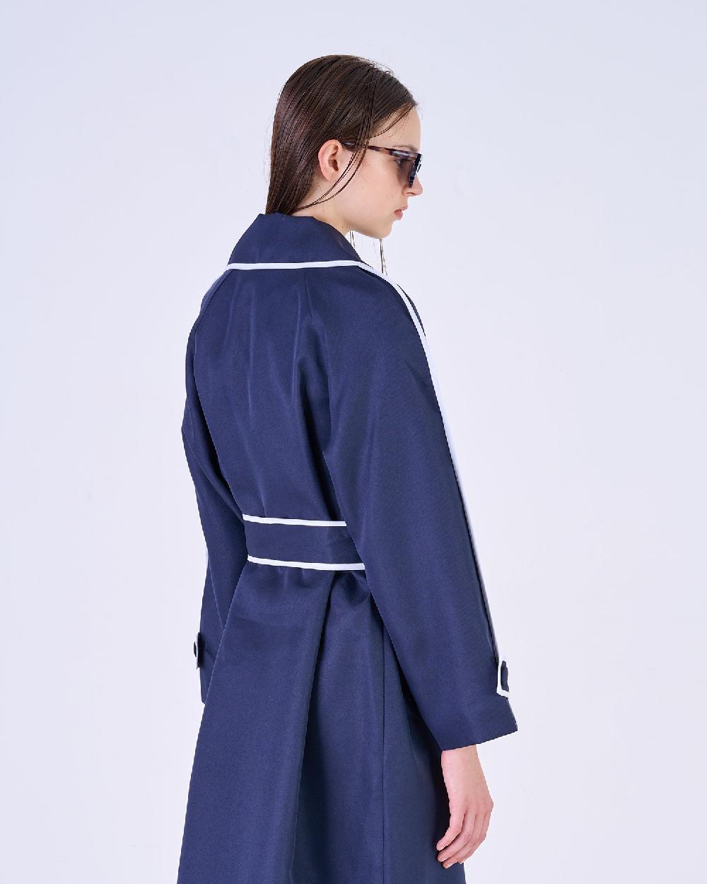 Silvian Heach Trench con bordi a contrasto Pezzi Unici