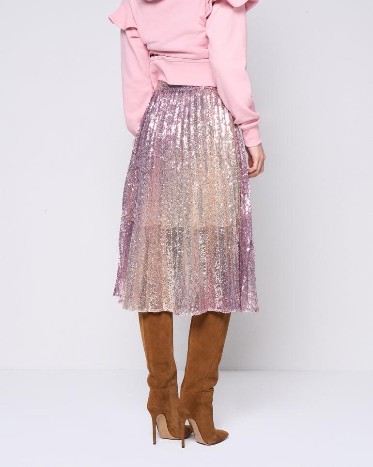 Silvian Heach Gonna midi in paillettes Outlet
