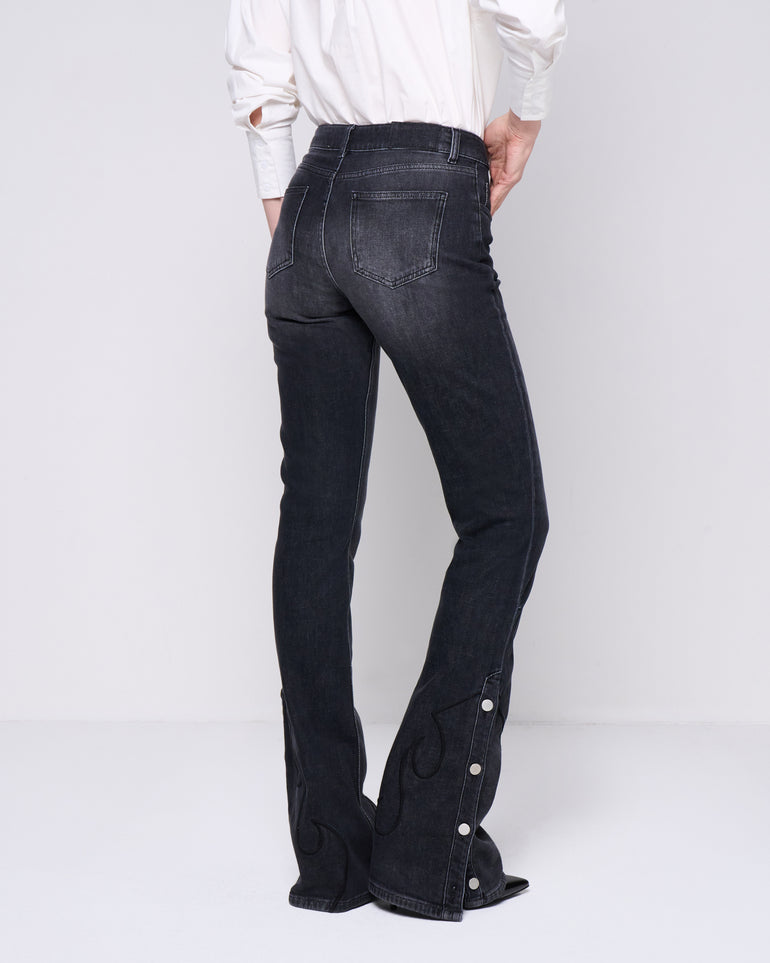 Silvian Heach Jeans a zampa Vendita Calda