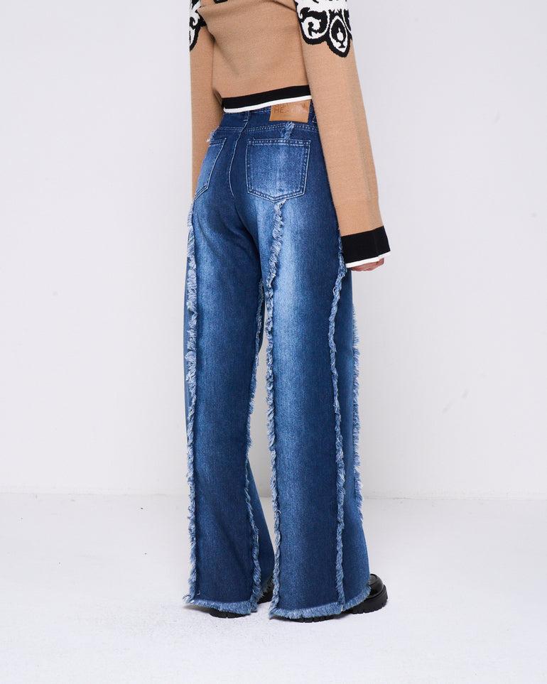 Silvian Heach Jeans con frange I Più Venduti