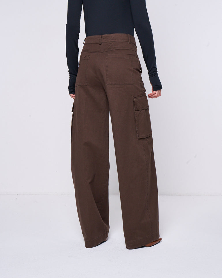Silvian Heach Pantalone cargo gamba larga 2025