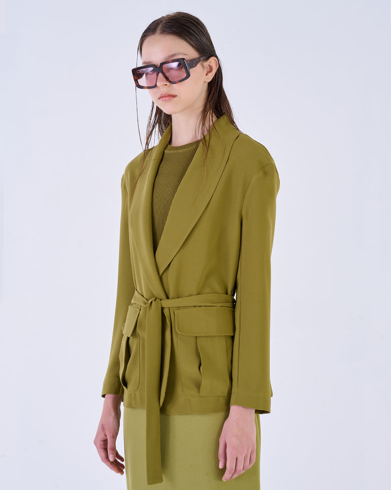 Silvian Heach Blazer con cintura da annodare Moda