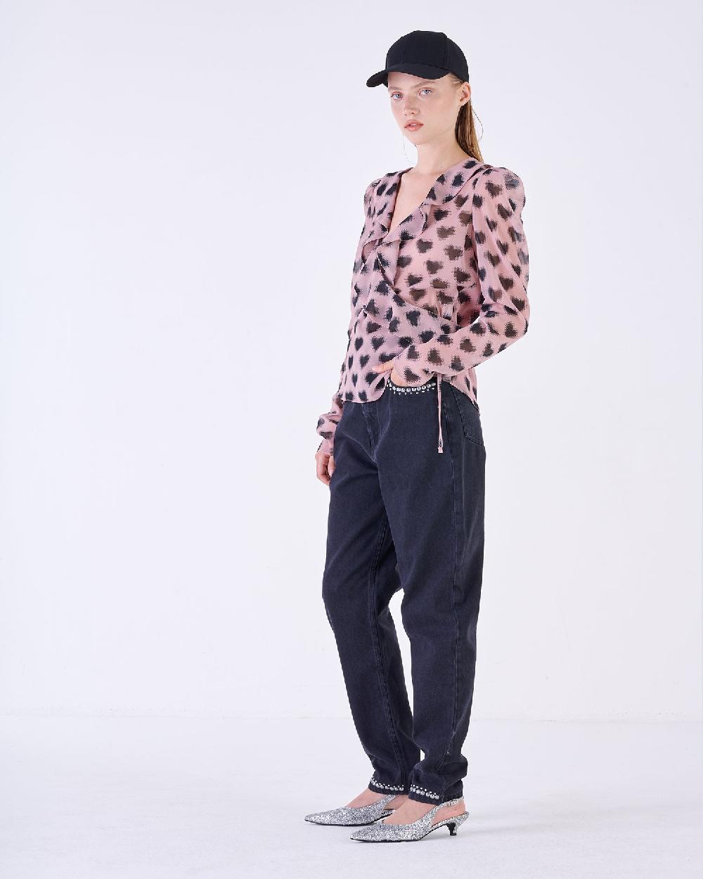 Silvian Heach Blusa con cuori Soddisfazione Garantita
