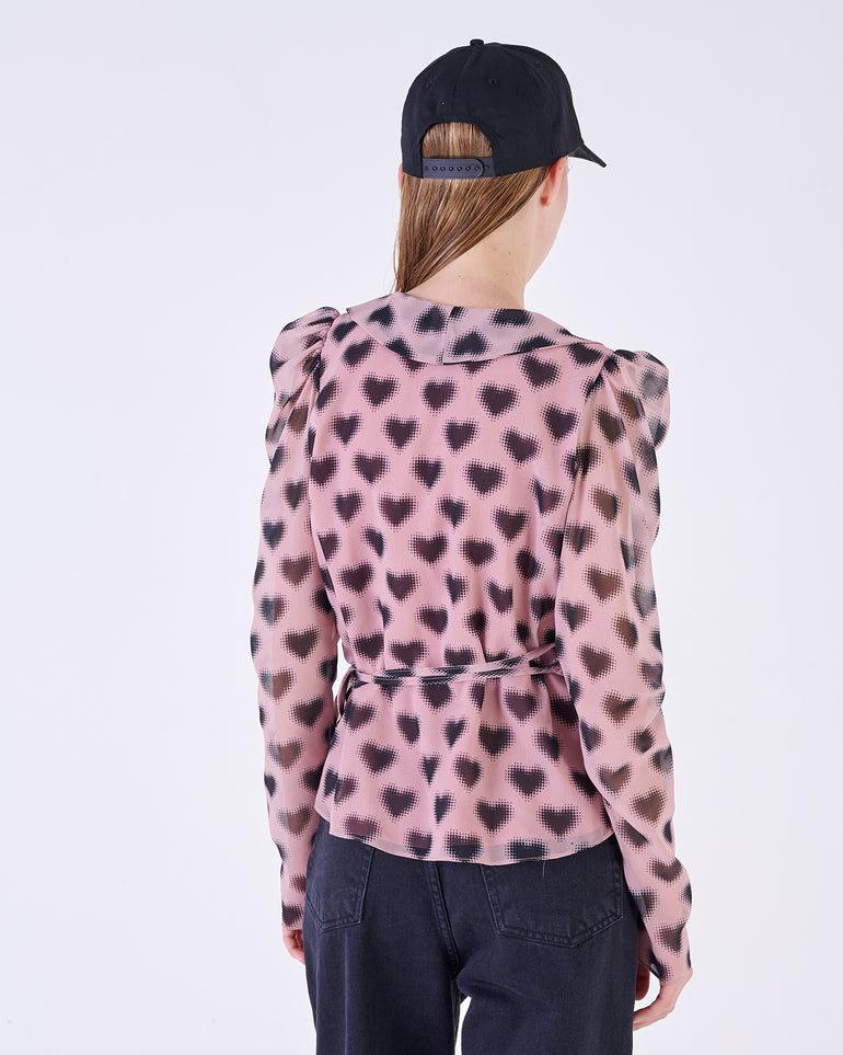 Silvian Heach Blusa con cuori Soddisfazione Garantita