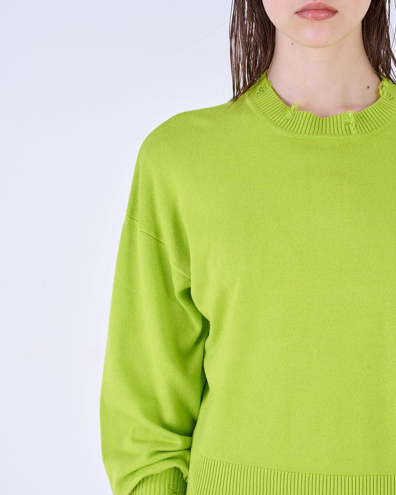 Silvian Heach Maglia con orli sfrangiati 2025