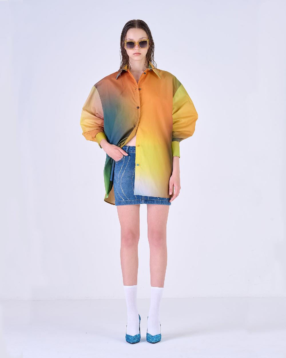 Silvian Heach Camicia multicolor Nuovo
