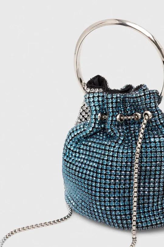 Silvian Heach Mini borsa a secchiello in strass Vendita