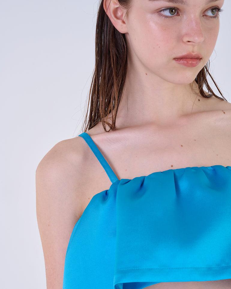 Silvian Heach Top crop con balza Presa
