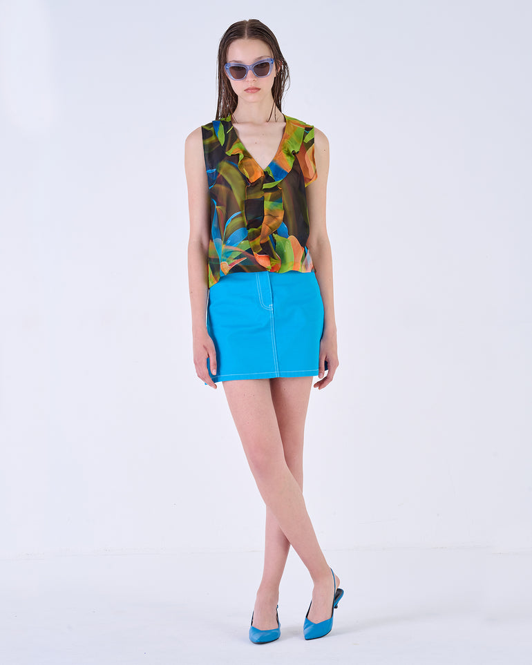 Silvian Heach Top a fantasia con volant Outlet