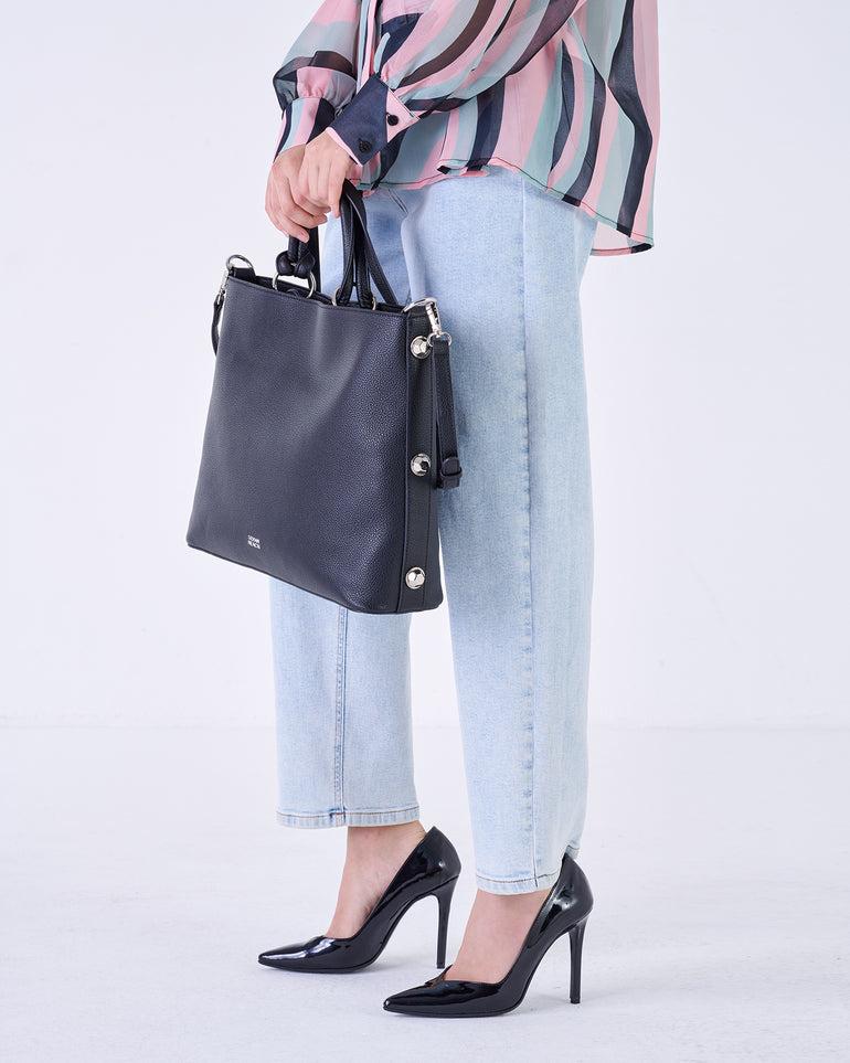 Silvian Heach Borsa shopping con borchie Vendita Economica