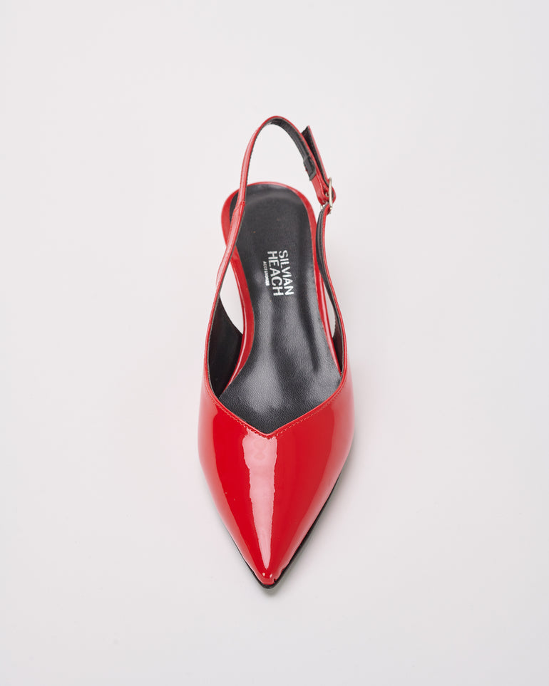 Silvian Heach Décolleté slingback in vernice Vendite Flash