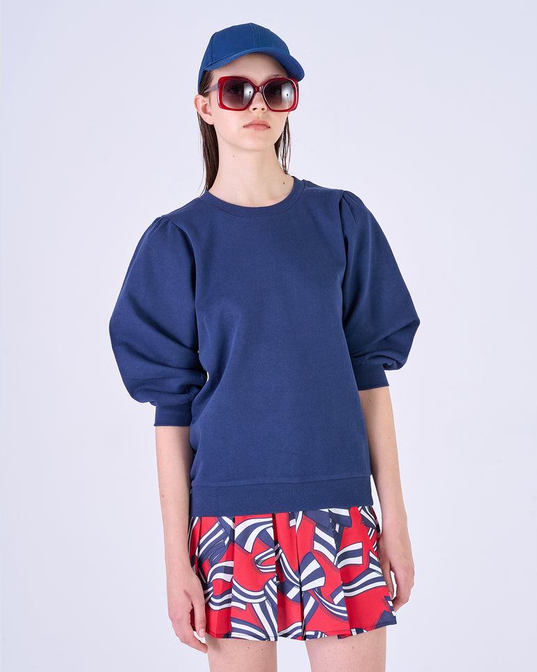 Silvian Heach Felpa con maniche arricciate Flash Sale