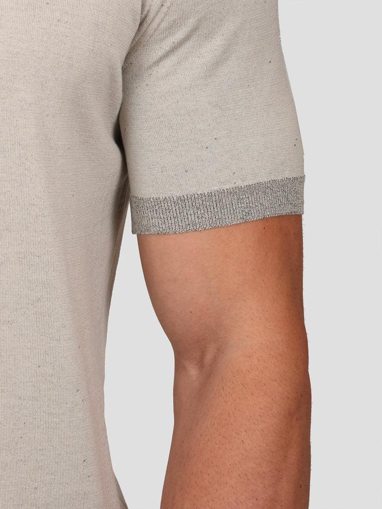Svevo Maglia Girocollo in Carbonio Beige Nuova