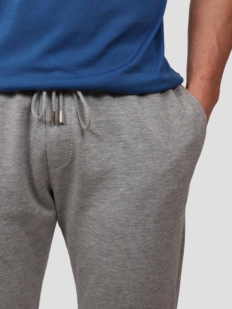 Svevo Pantalone Jogging Cotone e Cashmere Grigio In Linea