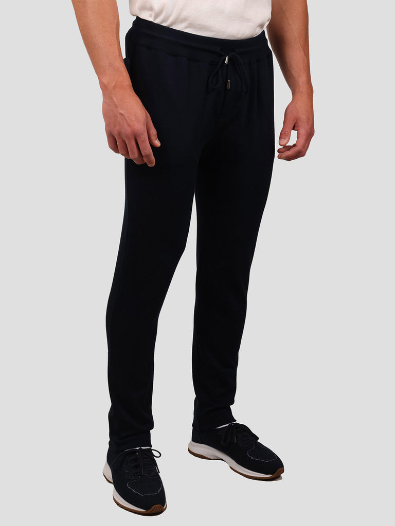 Svevo Pantaloni 100% Cotone Supersoft Blu Qualità