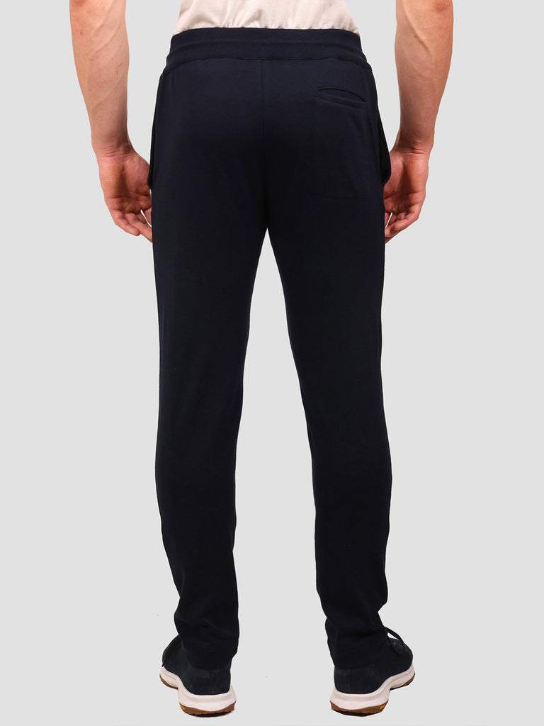 Svevo Pantaloni 100% Cotone Supersoft Blu Qualità