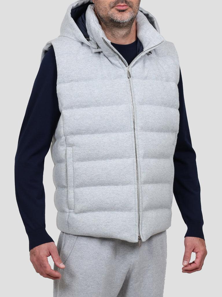 Svevo Giubbotto con zip in Cashmere Grigio Fino Al -60%