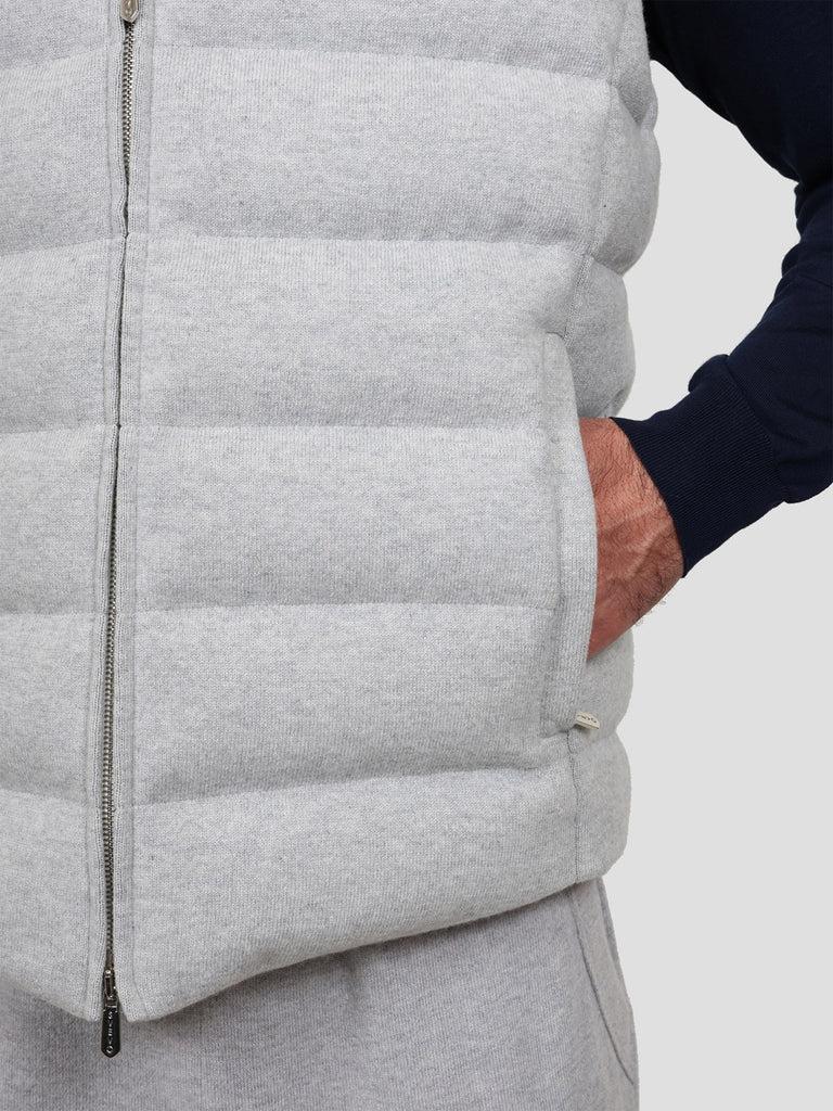 Svevo Giubbotto con zip in Cashmere Grigio Fino Al -60%
