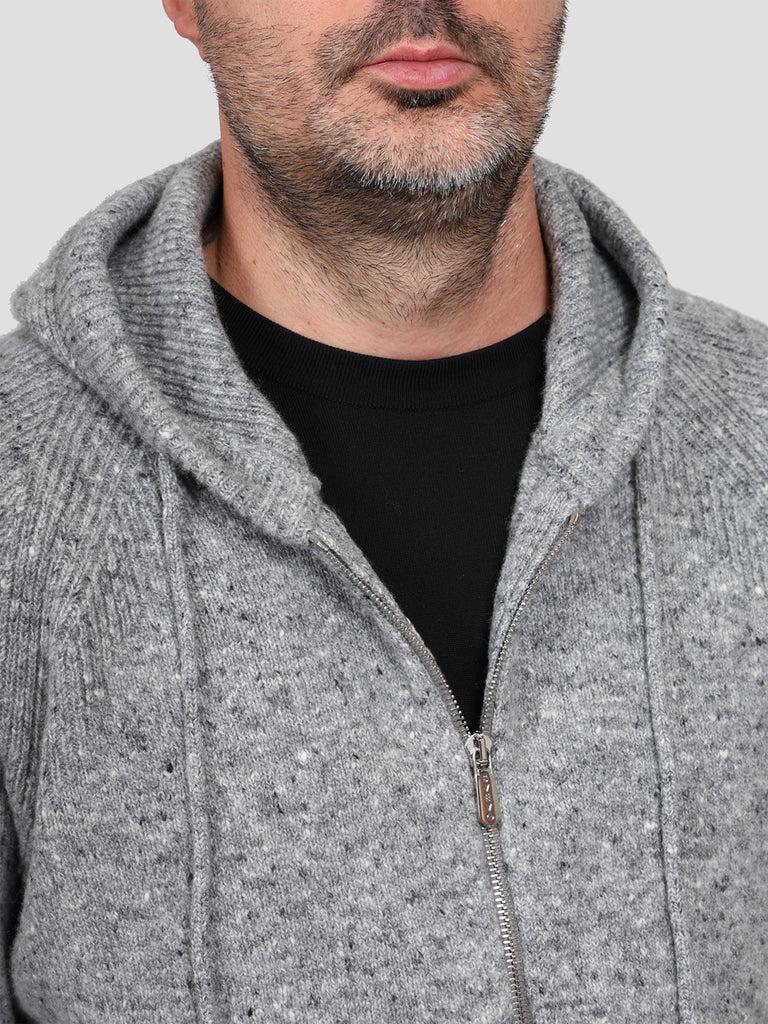 Svevo Giubbotto con zip Lana Cashmere e Poliammide Grigio Affare Del Giorno