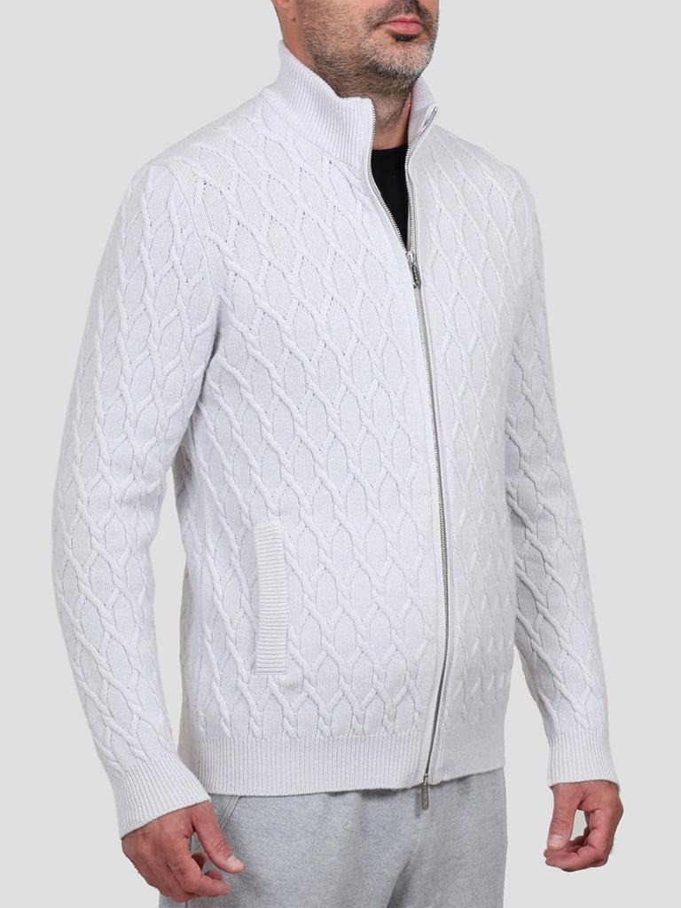 Svevo Giubbotto in Cashmere Vapore Sottocosto