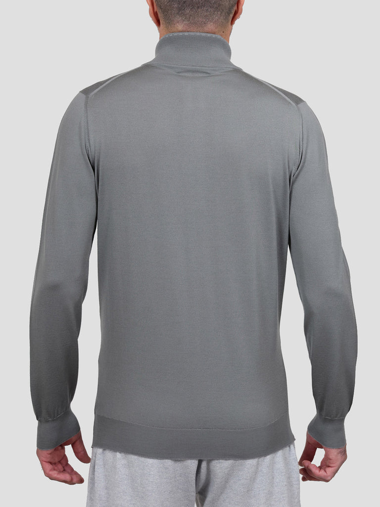 Svevo Lupetto Lana Merino Superfine 160's Grigio Outlet