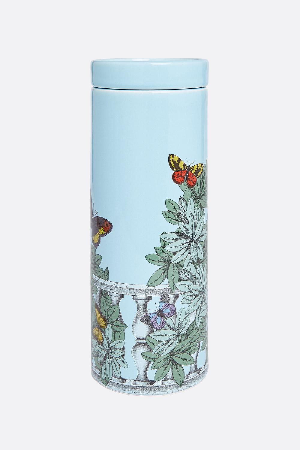 FORNASETTI candela profumata Nel Mentre con Decoro Farfalle e Balaustra Shopping Online