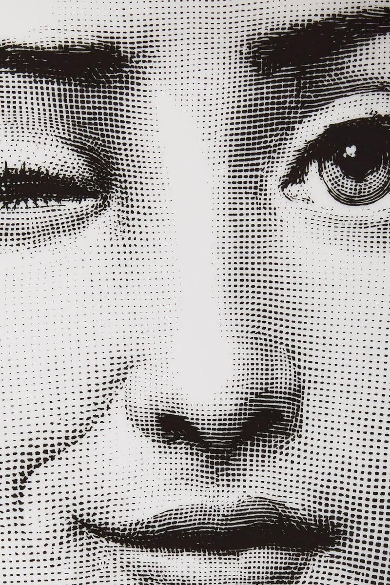 FORNASETTI piatto Tema e Variazioni N° 130 in porcellana In Saldo
