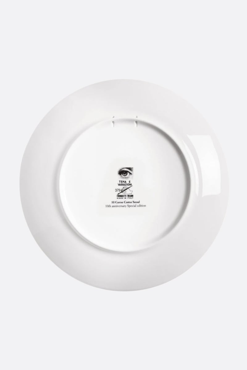 FORNASETTI piatto Tema e Variazioni N° 379 in porcellana Italia