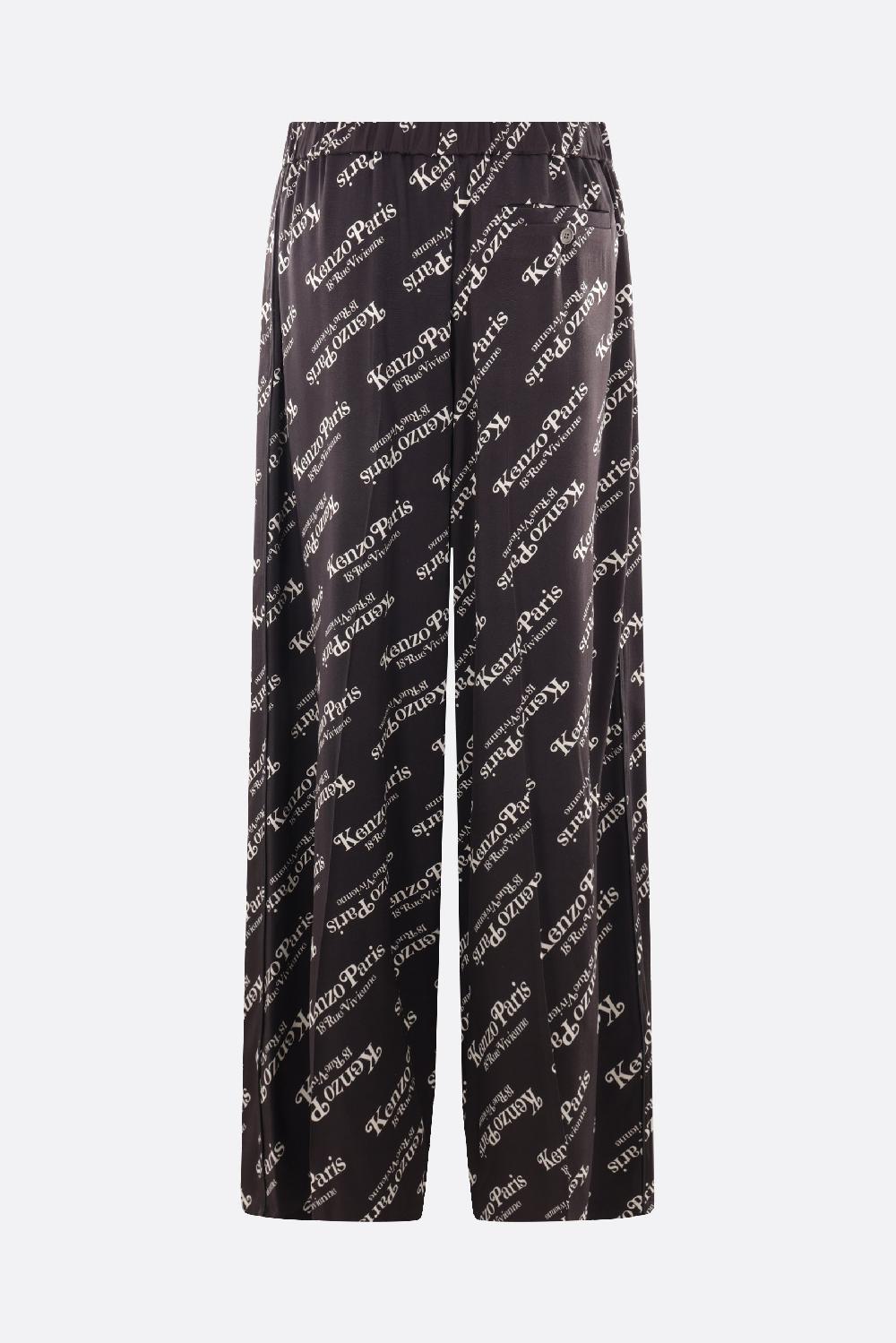 KENZO pantalone a gamba larga A KENZO by Verdy in twill Soddisfazione Garantita