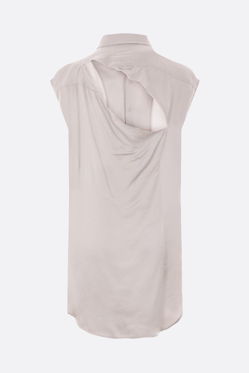 MM6 camicia smanicata in viscosa Negozi Online
