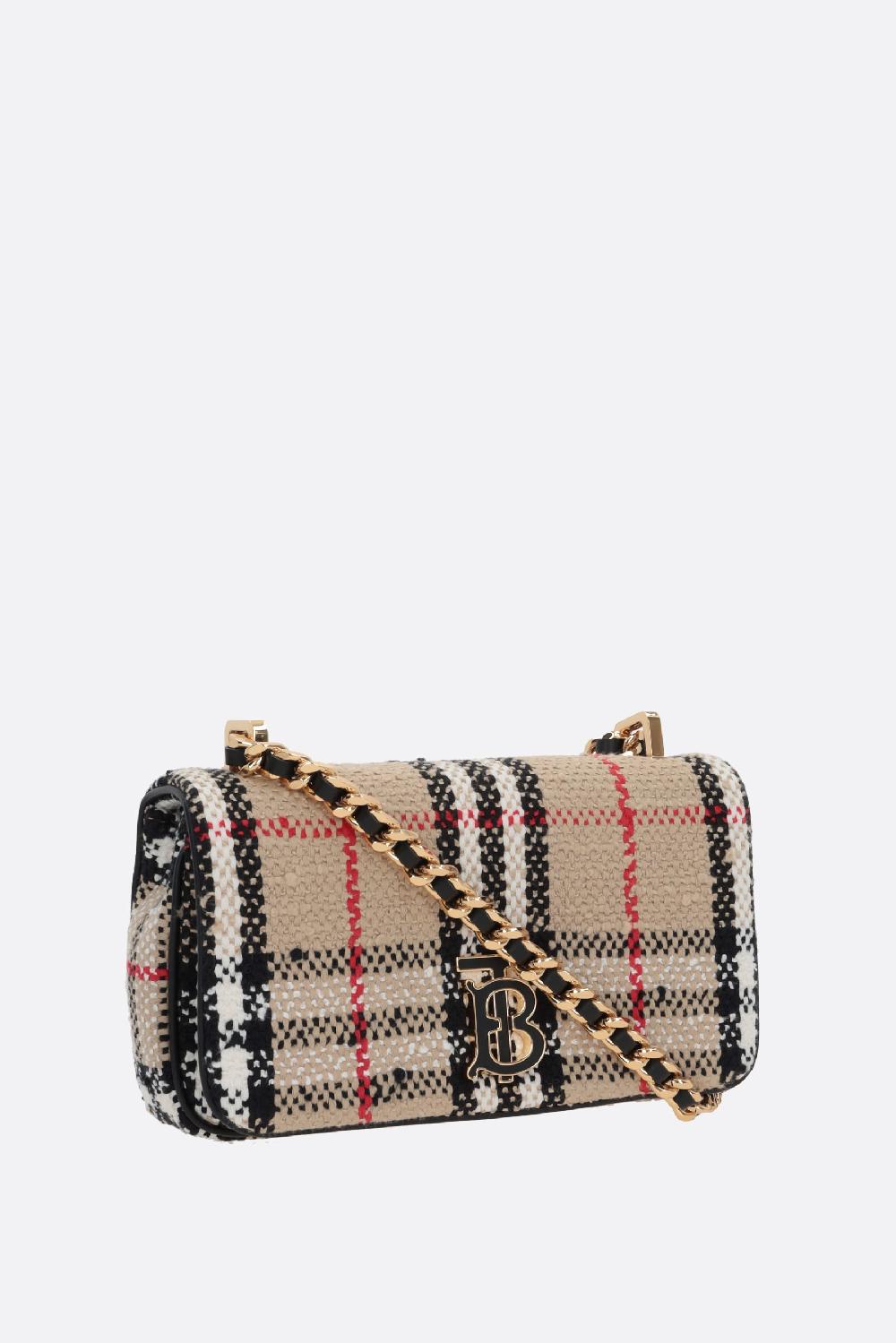 BURBERRY borsa a tracolla Lola mini in bouclé Acquista Ora