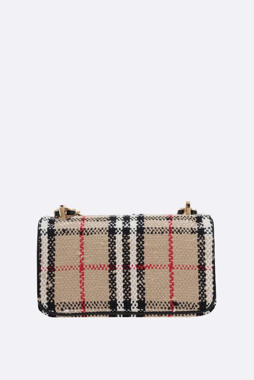 BURBERRY borsa a tracolla Lola mini in bouclé Acquista Ora